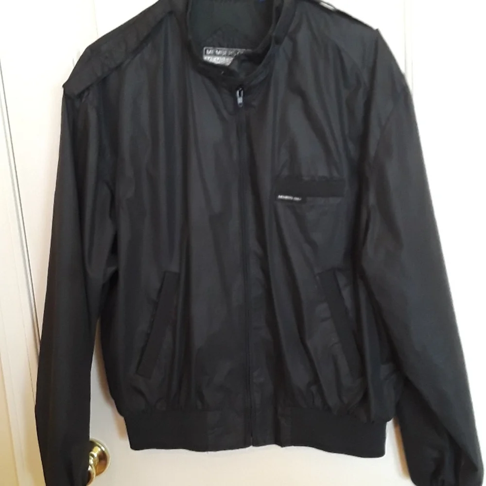 Members Only  black  jacket size 44 excellent condition - Picture 2 of 7